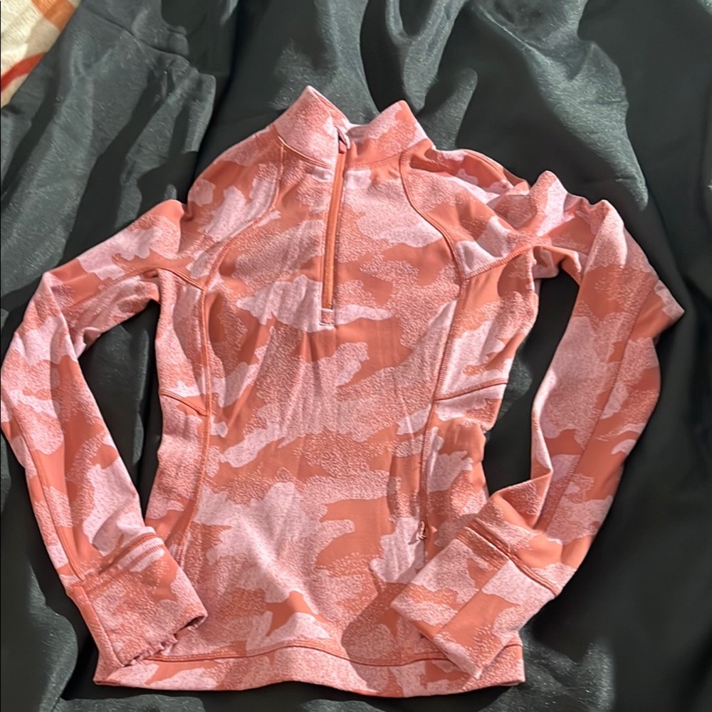 Lululemon Athletica Pink Pull Over Jacket